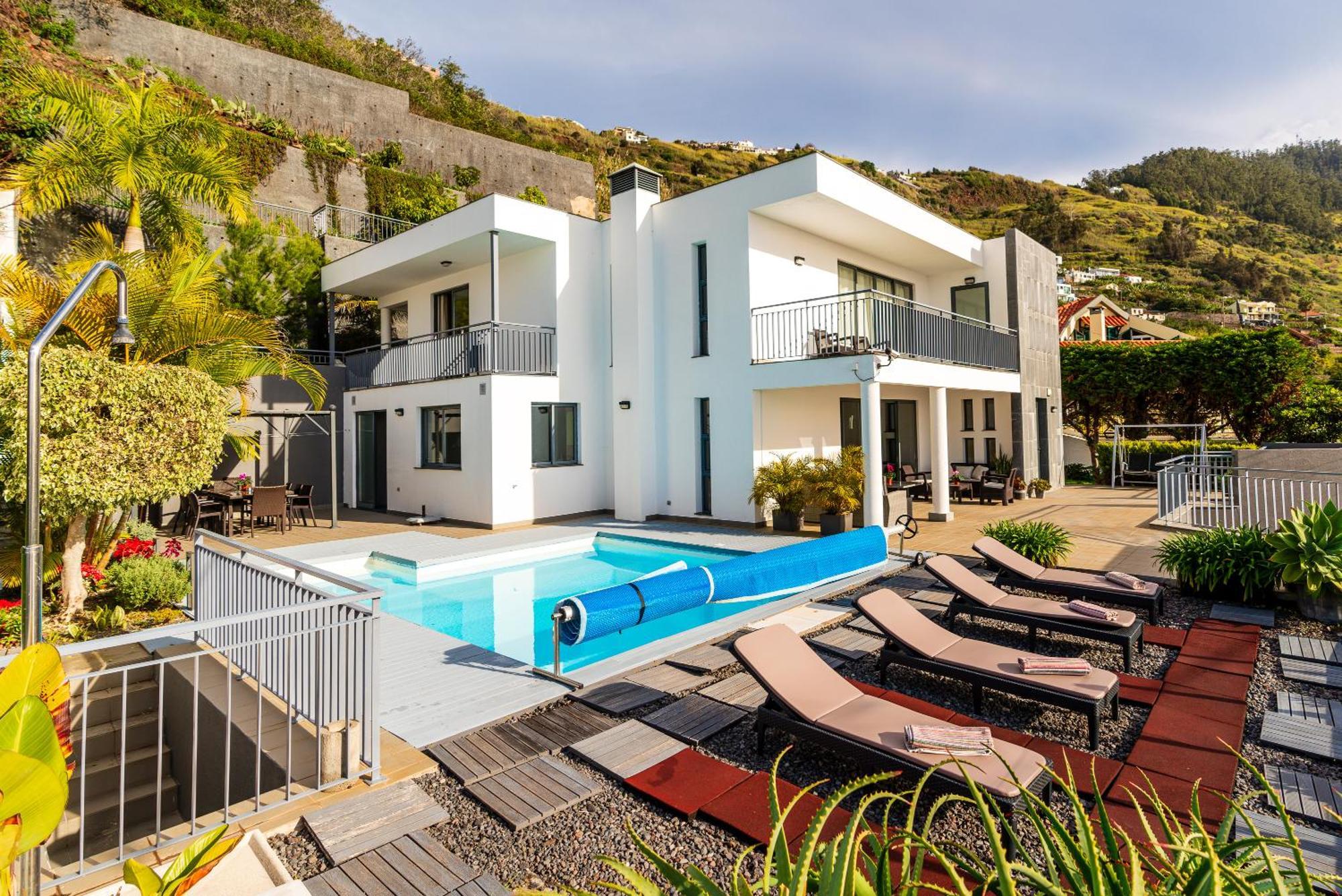 Villa Nunes, Big Holiday House With Private Pool Калхета Екстериор снимка