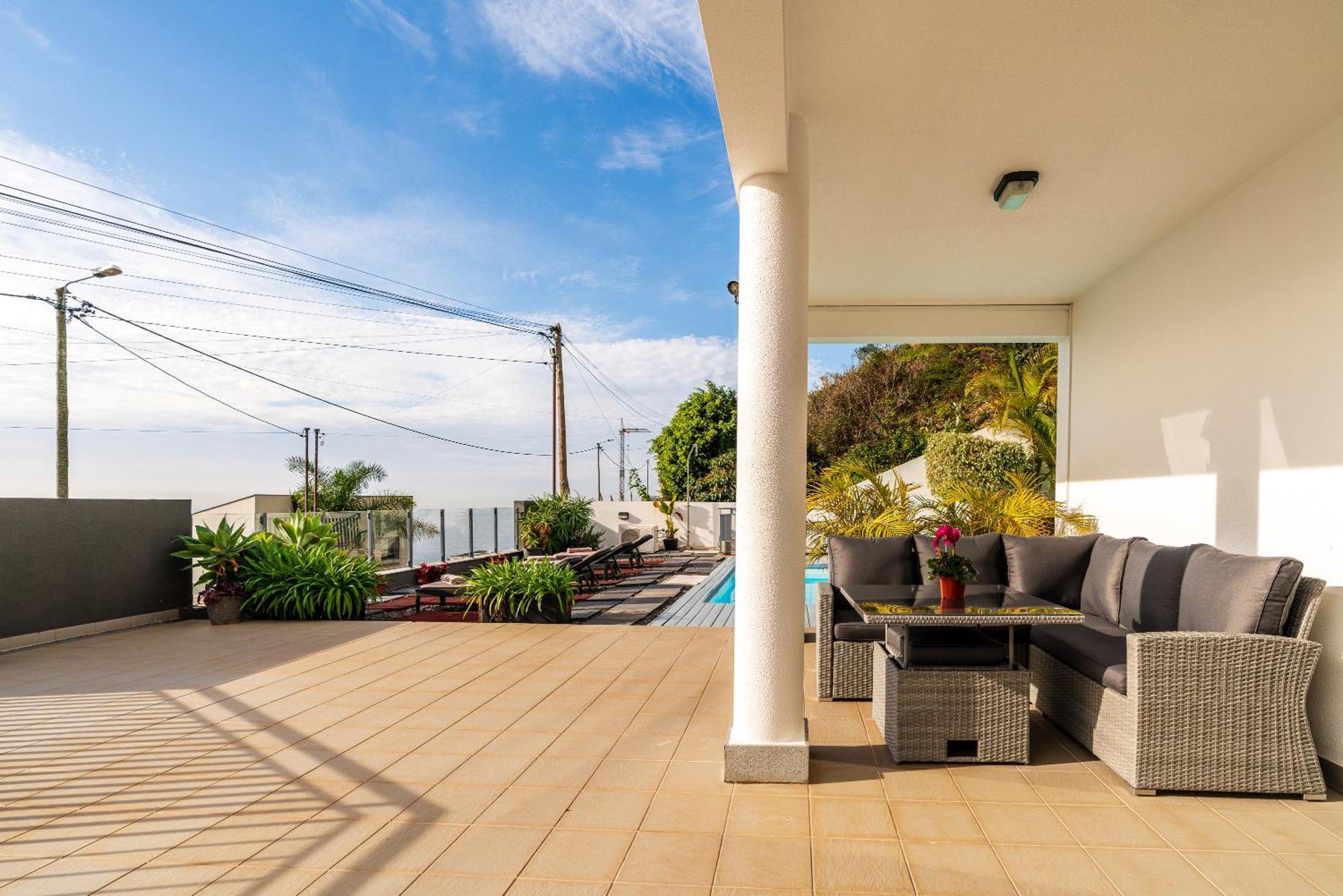 Villa Nunes, Big Holiday House With Private Pool Калхета Екстериор снимка