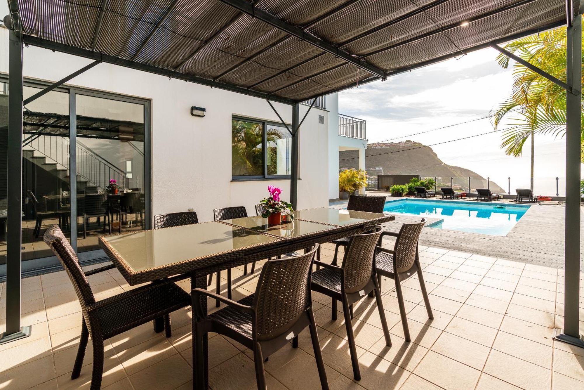 Villa Nunes, Big Holiday House With Private Pool Калхета Екстериор снимка